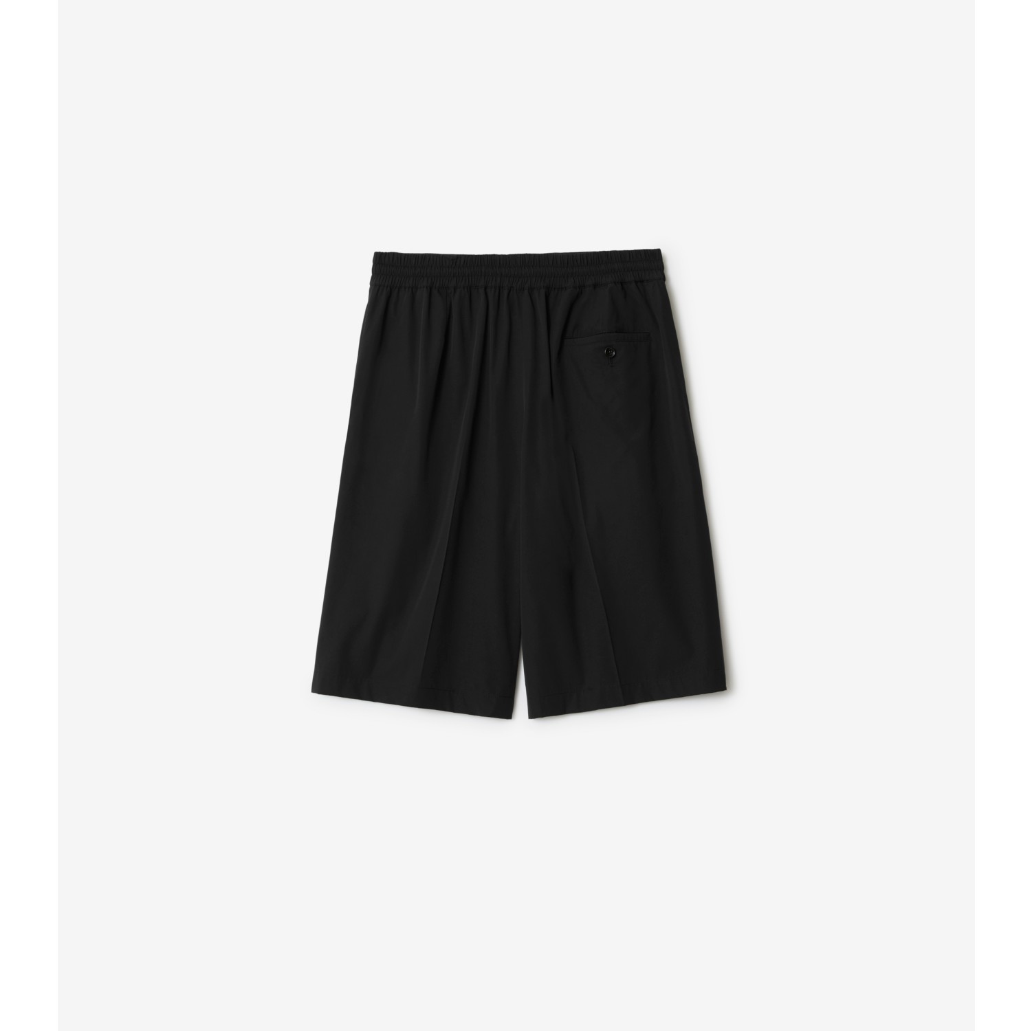 Cotton Blend Tailored Shorts