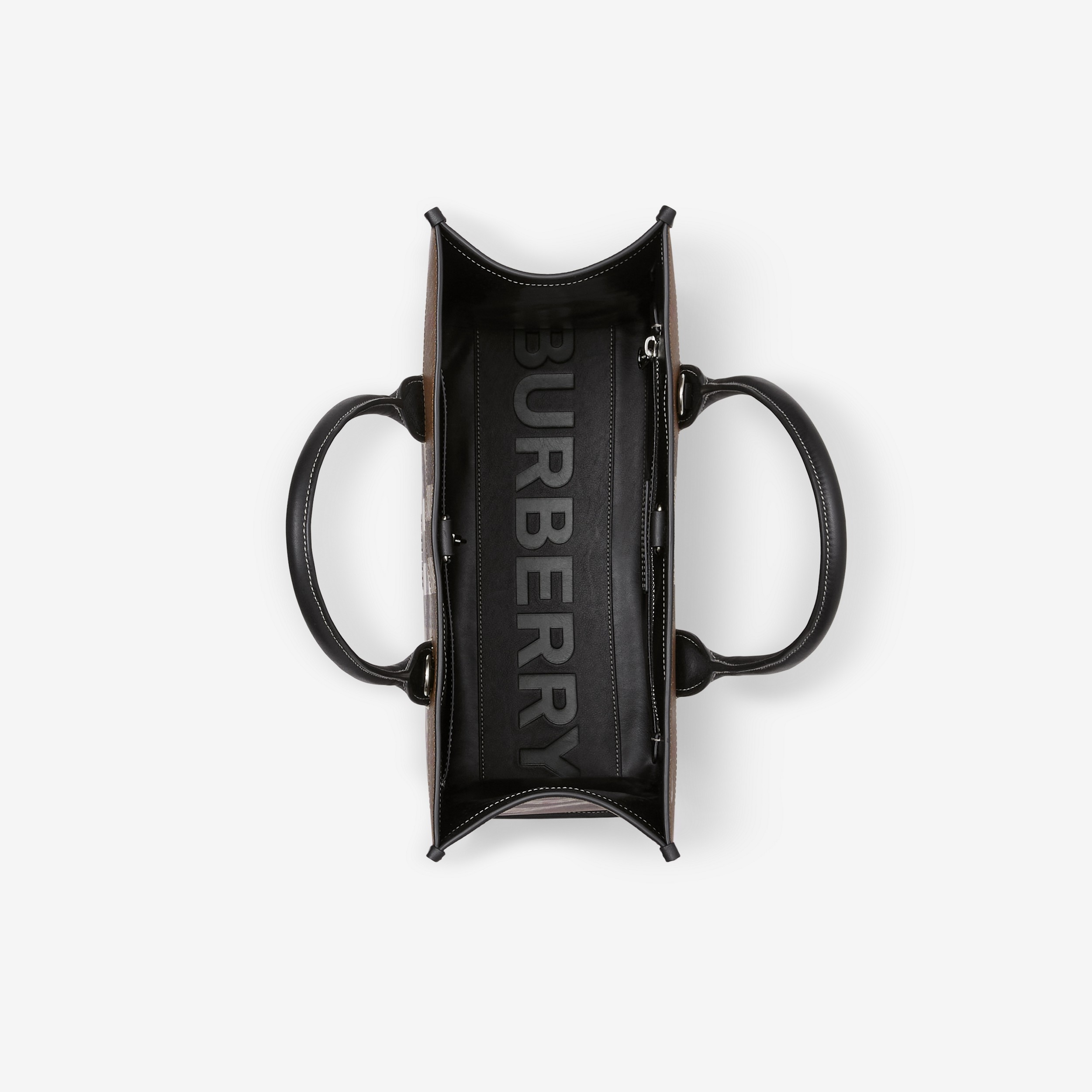 Bolsa tote Denny (Marrom Bétula Escuro) | Burberry® oficial - 4