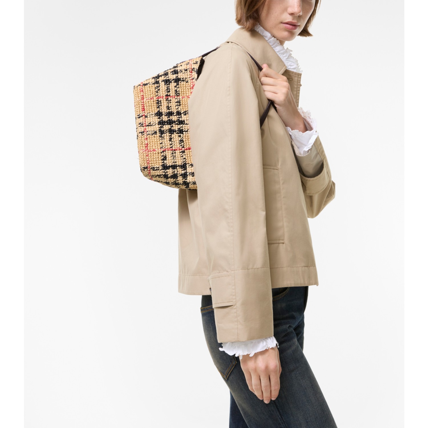 Mini Margate Shoulder Bag in Sand beige - Women | Burberry® Official