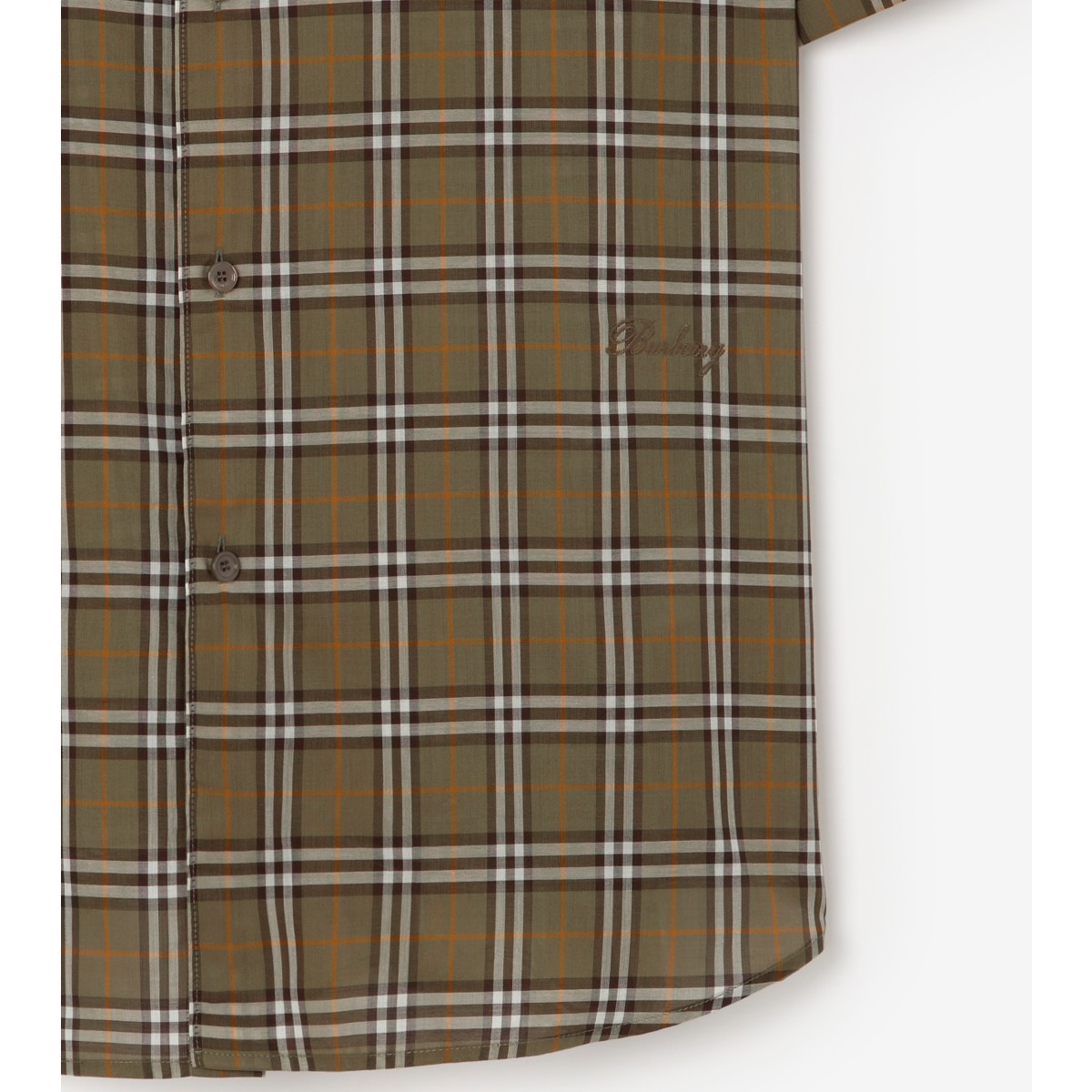  Check Relaxed Fit Cotton Shirt