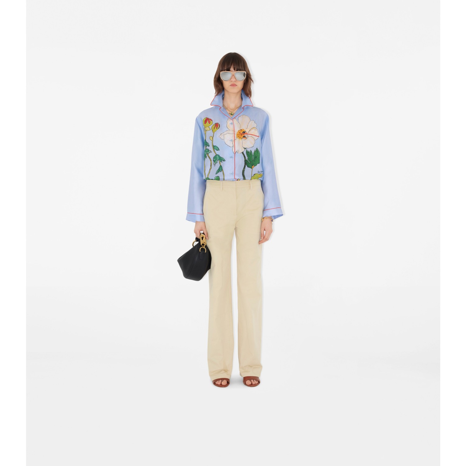 Highgrove Honeybee Silk Pyjama Shirt