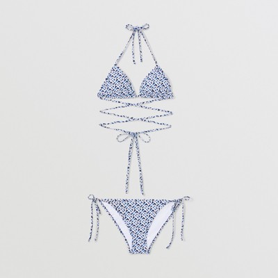 burberry triangle bikini