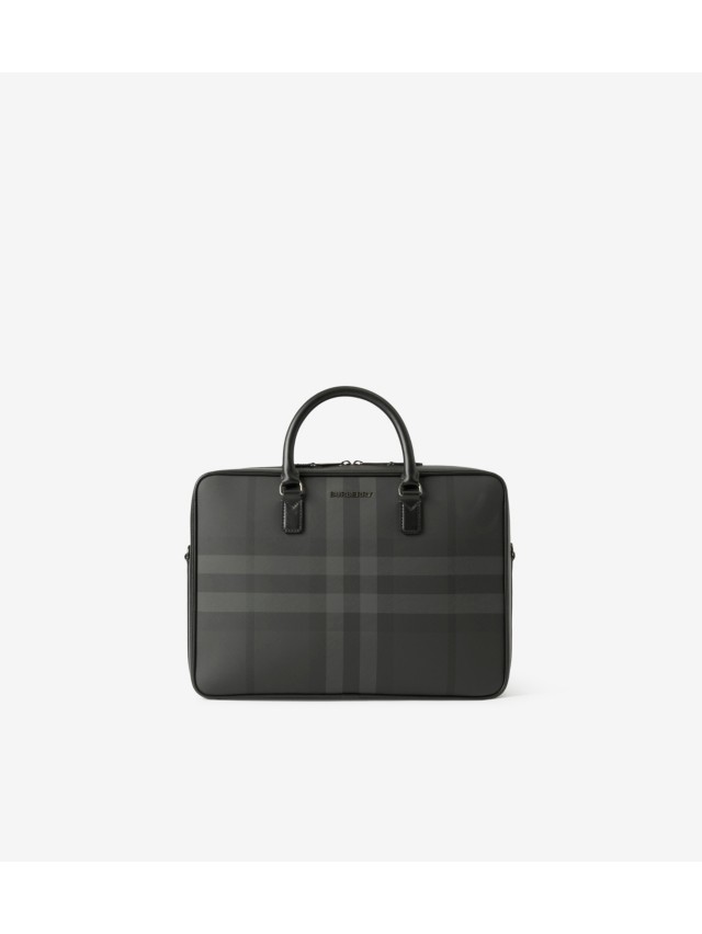 Men s Designer Briefcases Laptop Bags Burberry Official