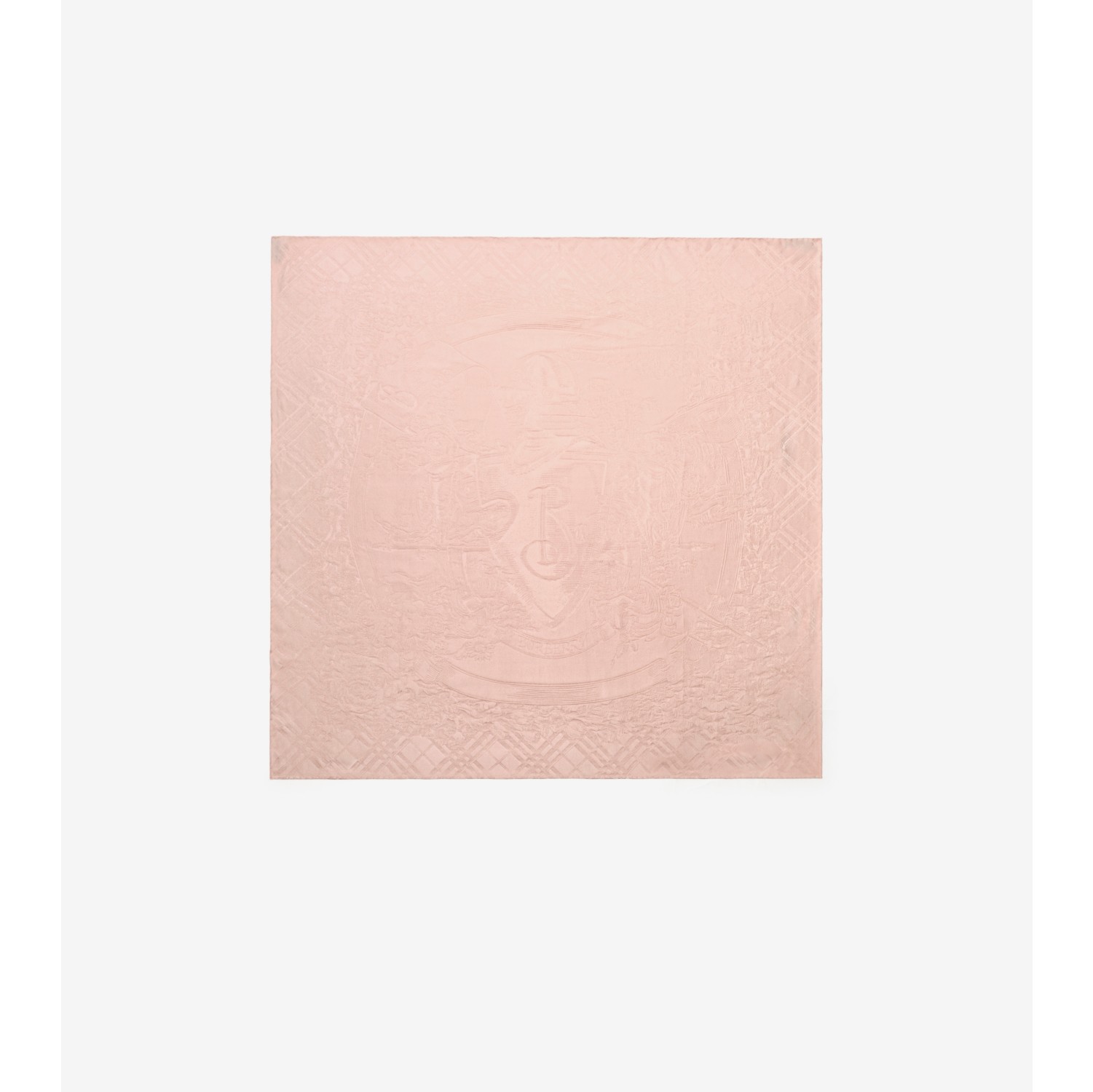 Floral Crest Silk Scarf