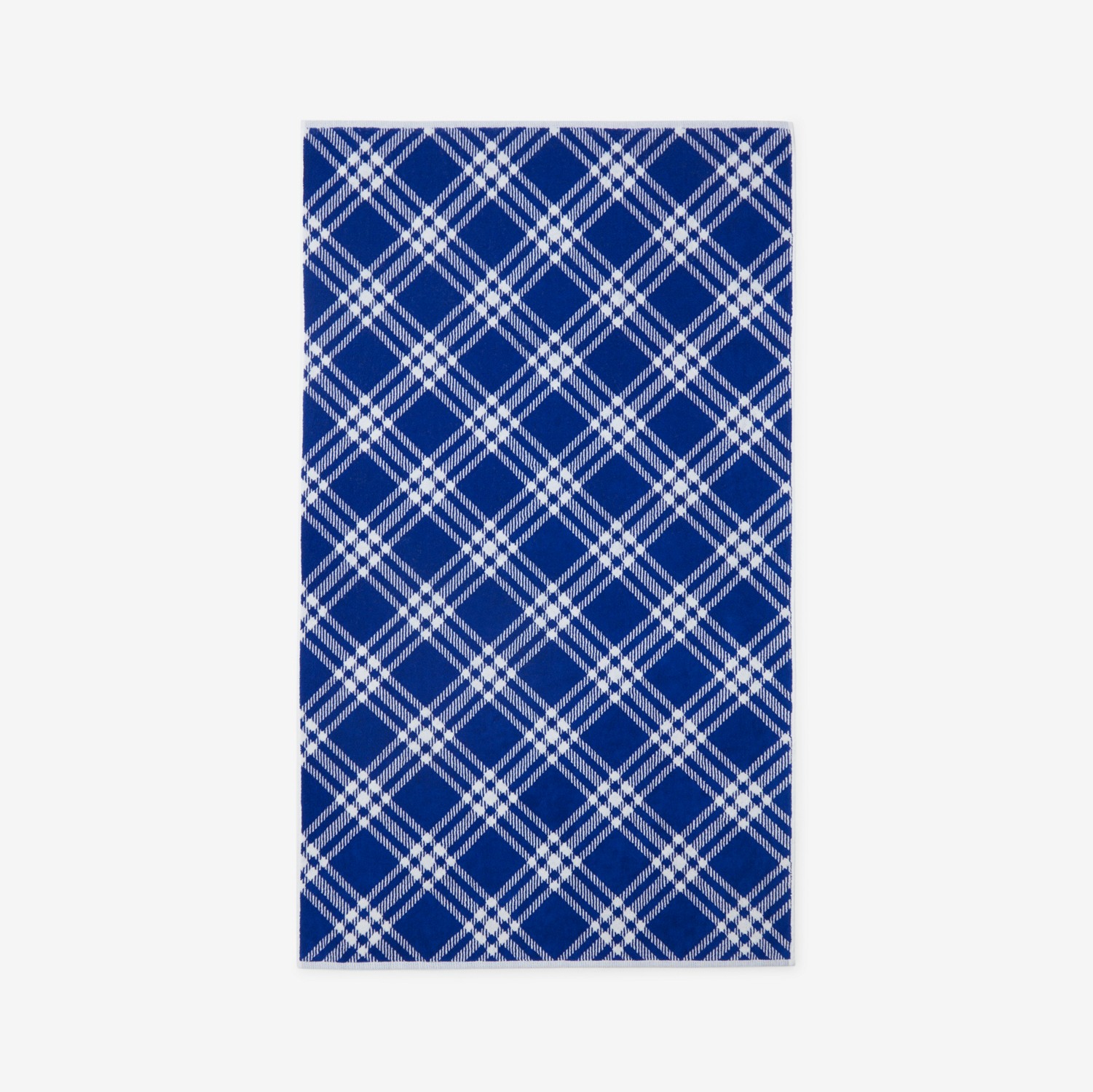 Toalha de algodão xadrez (Knight) | Burberry® oficial