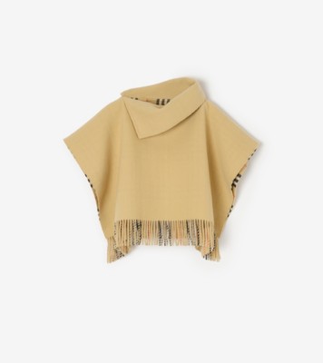 ウールケープレット (サンドベージュ) | Burberry®公式サイト