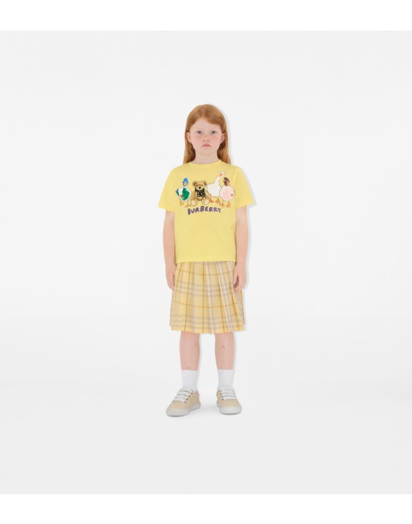 T-shirt in cotone con orsetto Thomas e i suoi amici