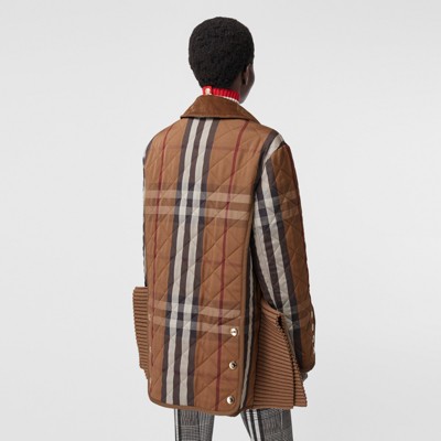 burberry vest womens brown