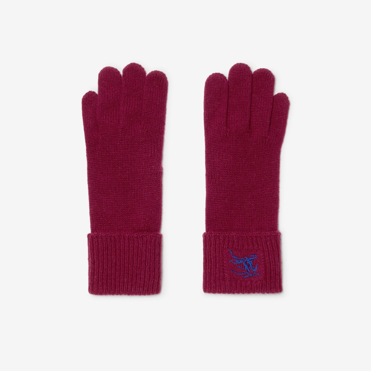 Burberry Cashmere Blend Gloves In Ripple