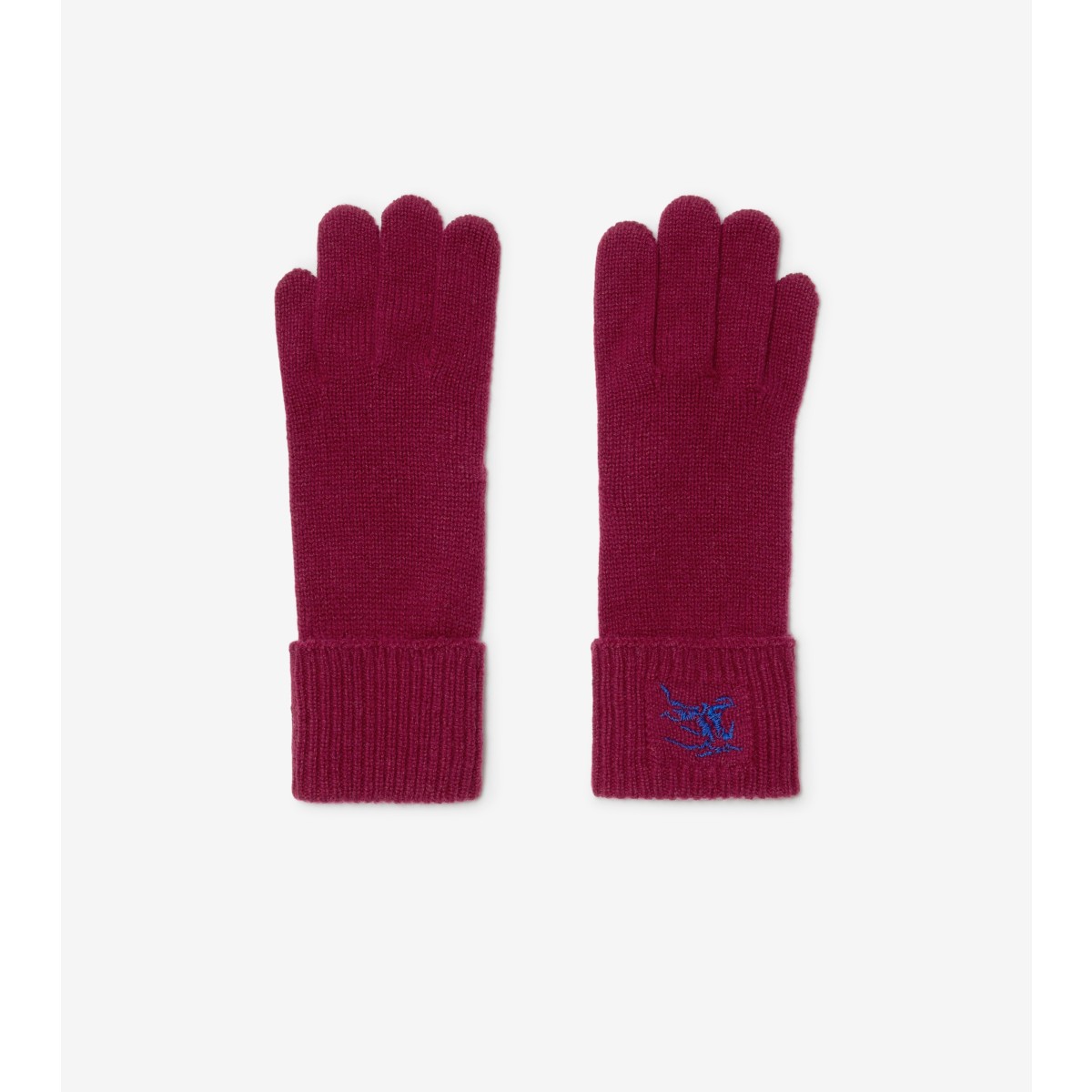 Burberry Cashmere Blend Gloves In Ripple