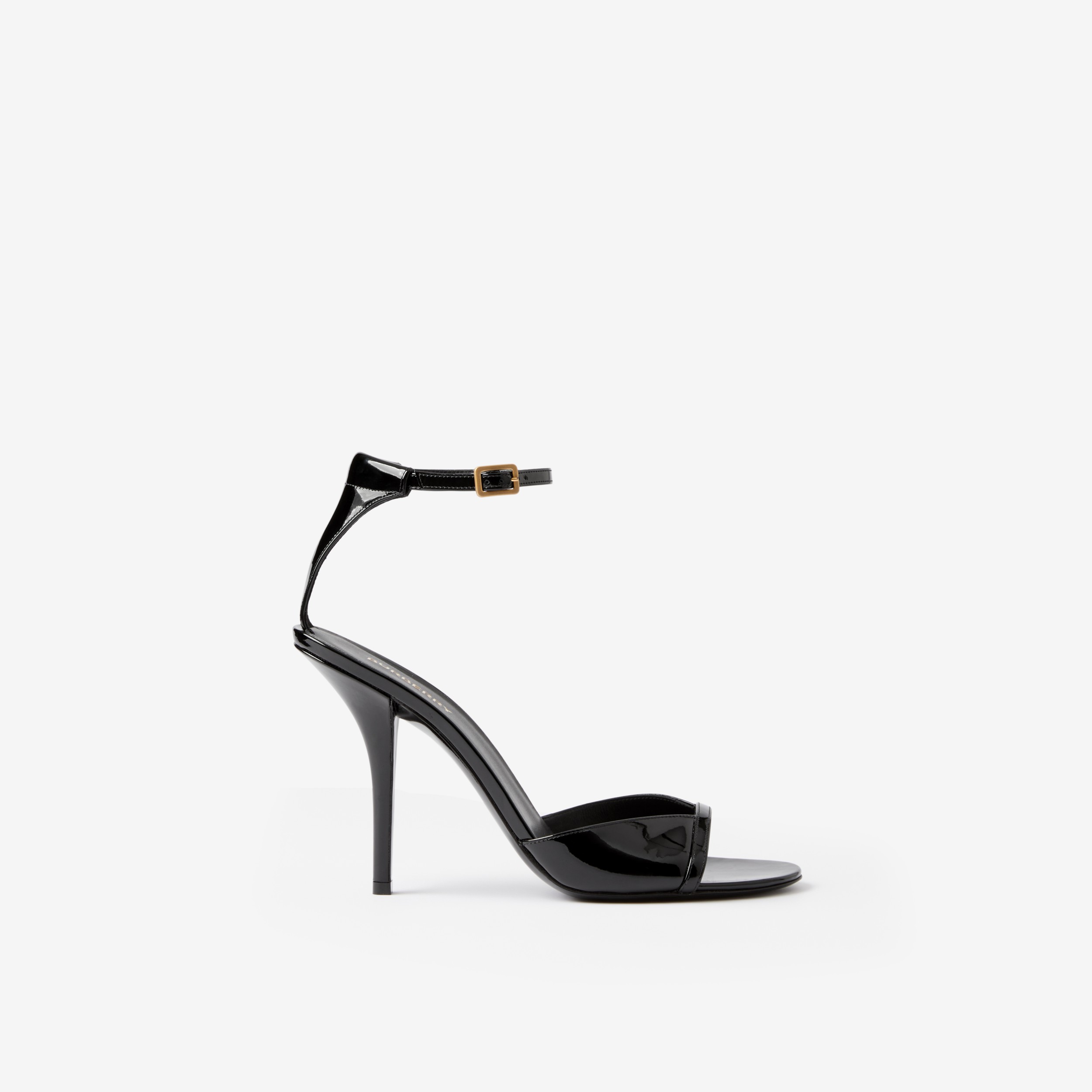 Glossy Elegance: Burberry Patent Leather Shoes