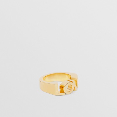 burberry gold ring