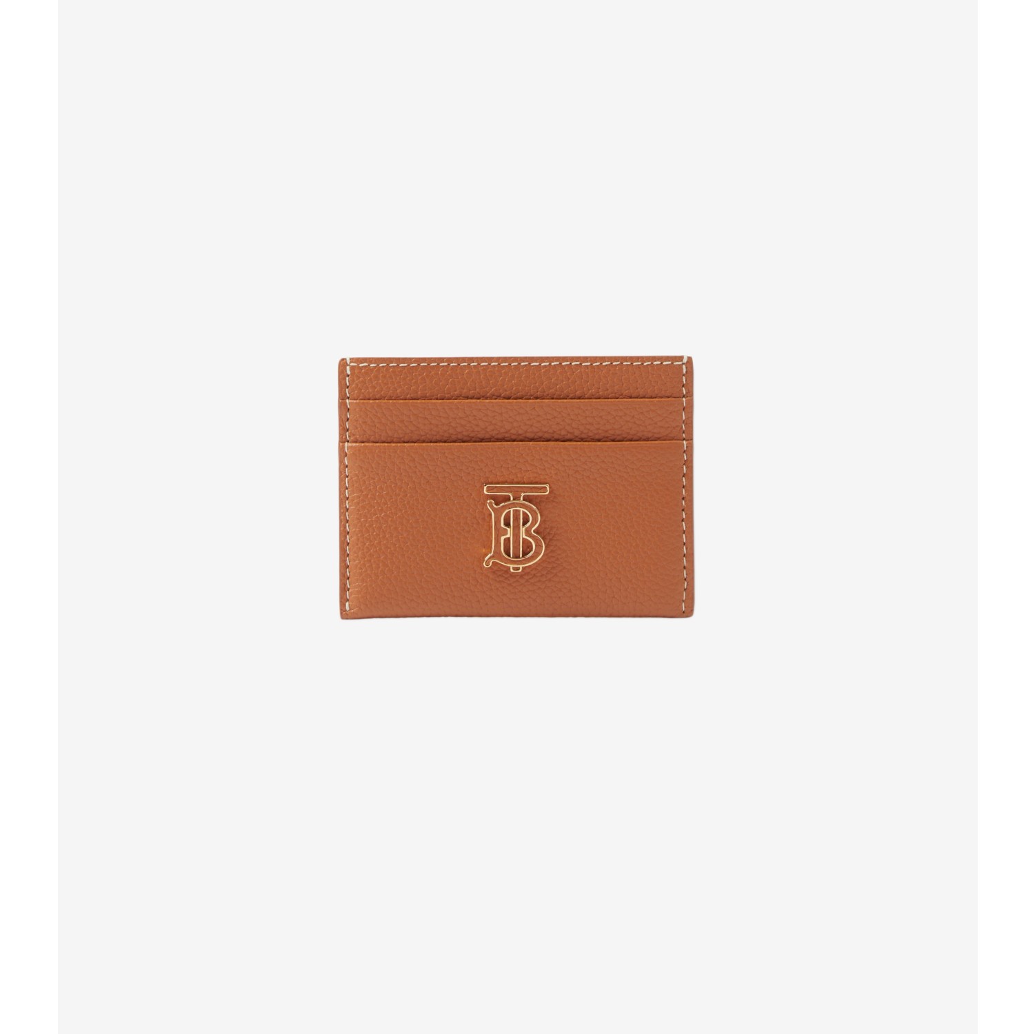 Burberry leather card case on sale