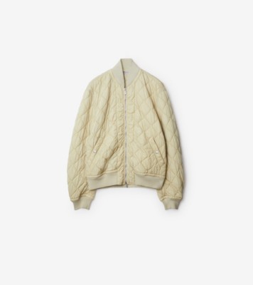 Burberry quilted store bomber jacket