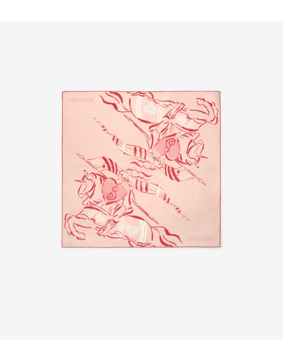 Heart Knight Silk Scarf