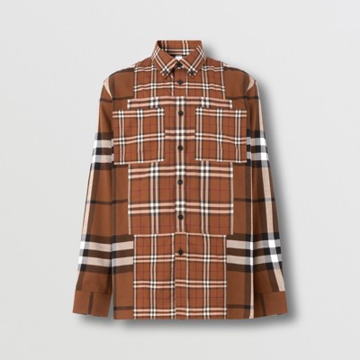burberry fitted shirt