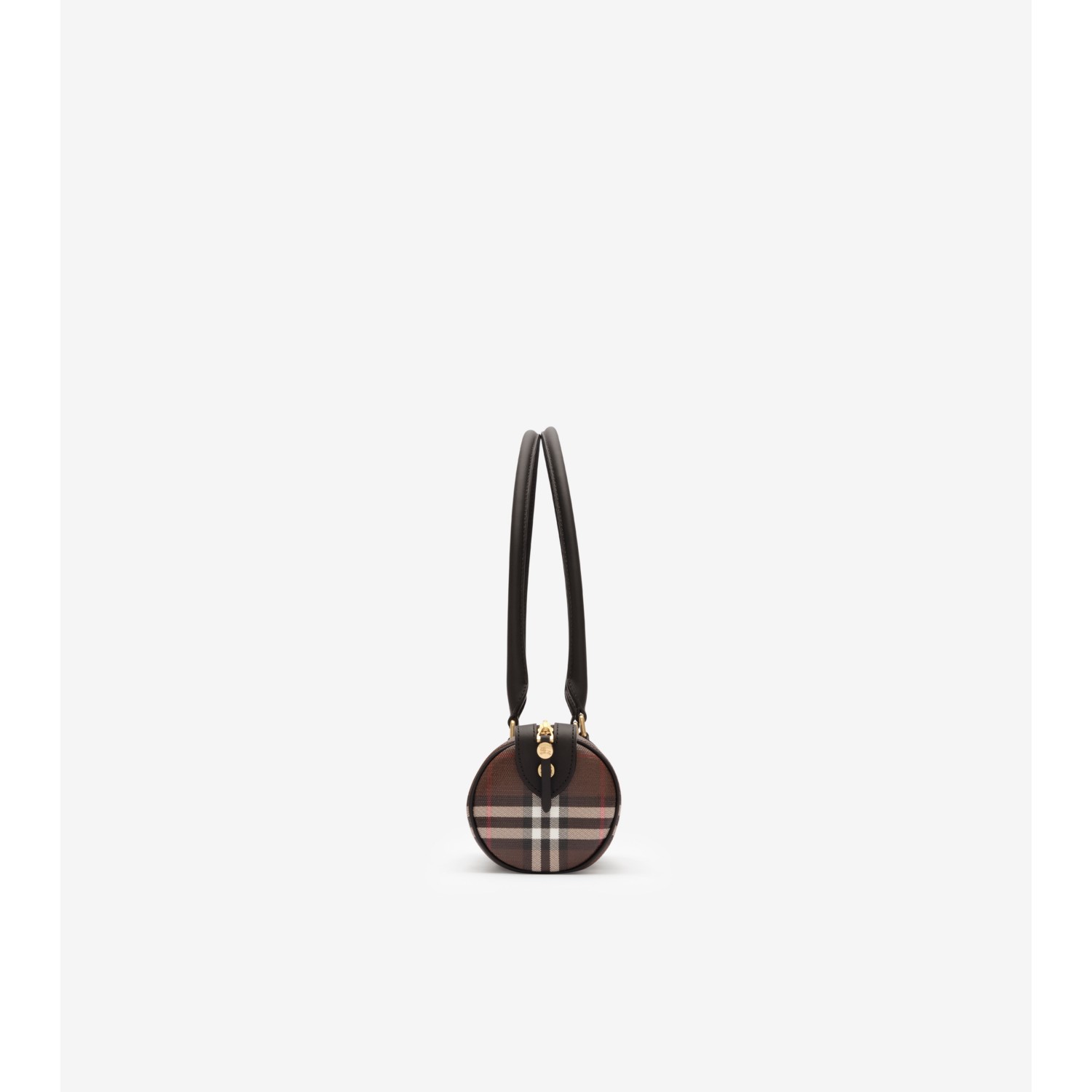 Mini Check Barrel Bag - thumbnail 4