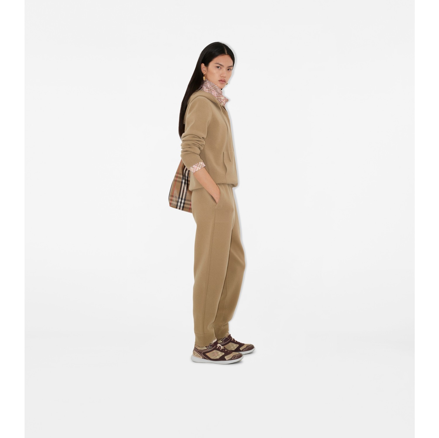 Cashmere Blend Jogging Pants