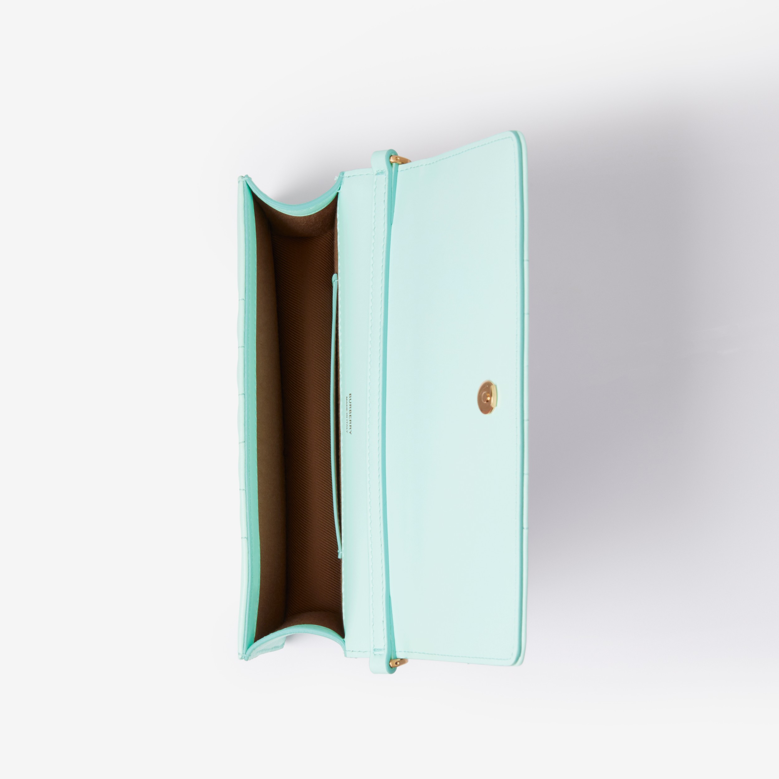 Lola Clutch in Cool Mint - Women | Burberry® Official - 4