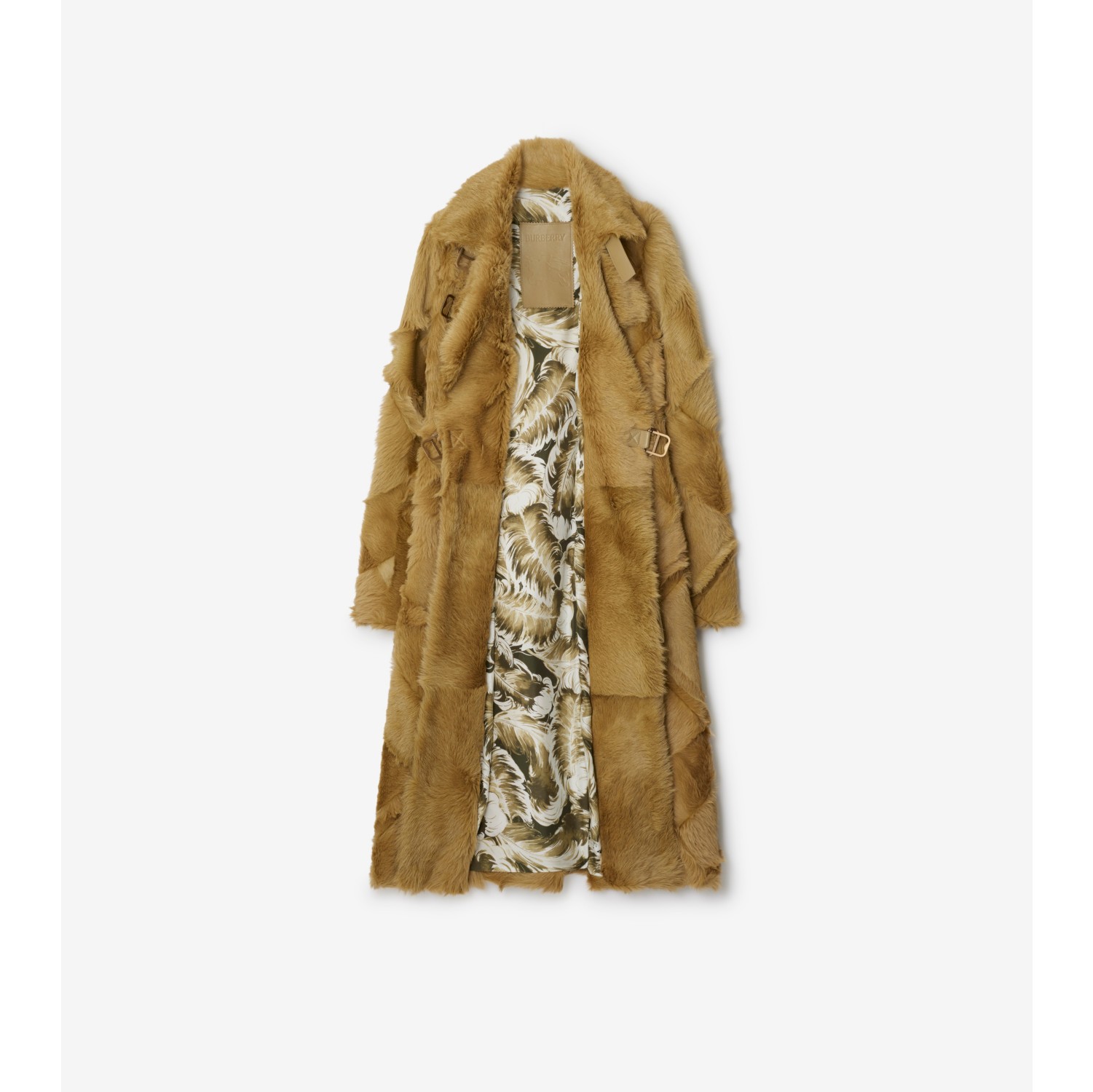 Patchwork Calf Hair Coat