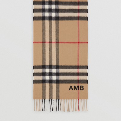 ウィメンズ カシミアマフラー | Burberry® 公式サイト