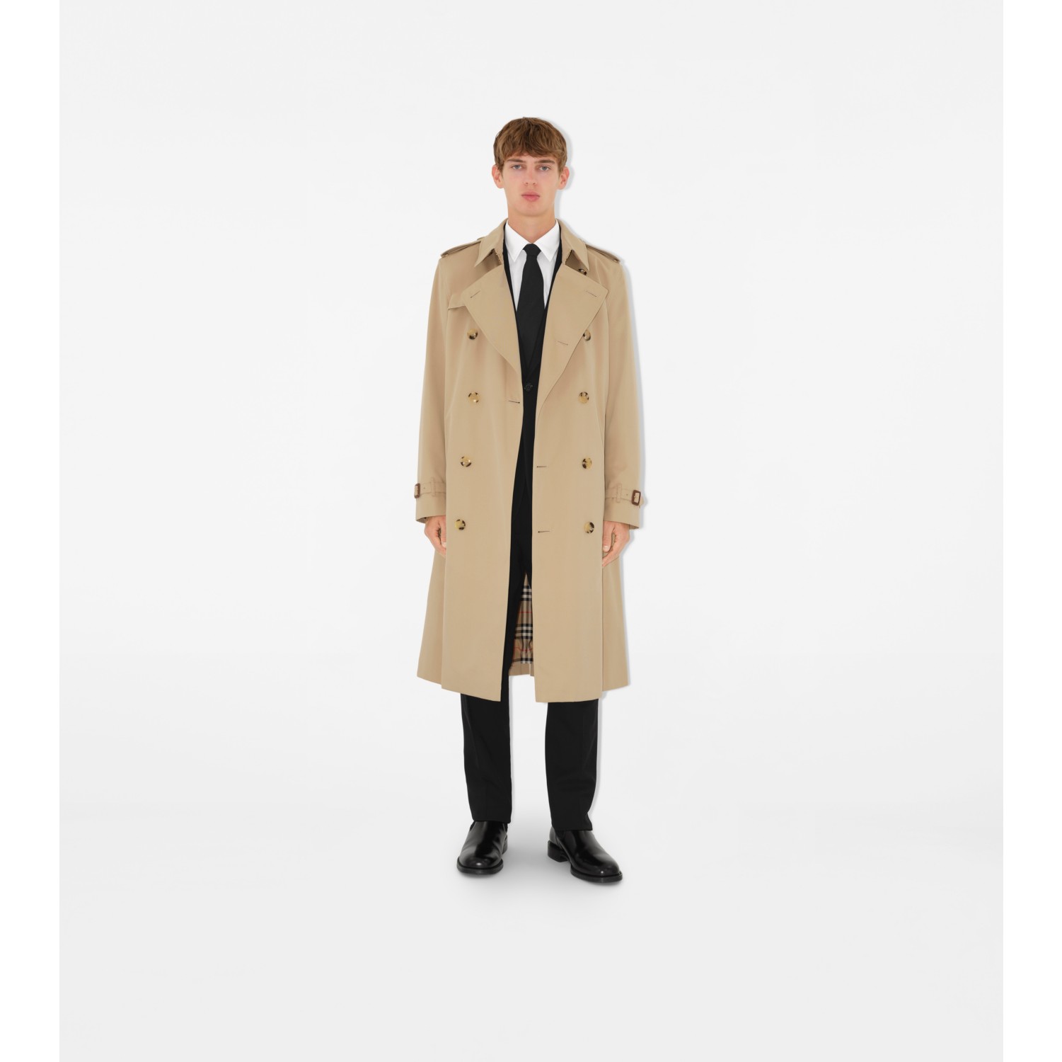 Burberry men's overcoats on sale