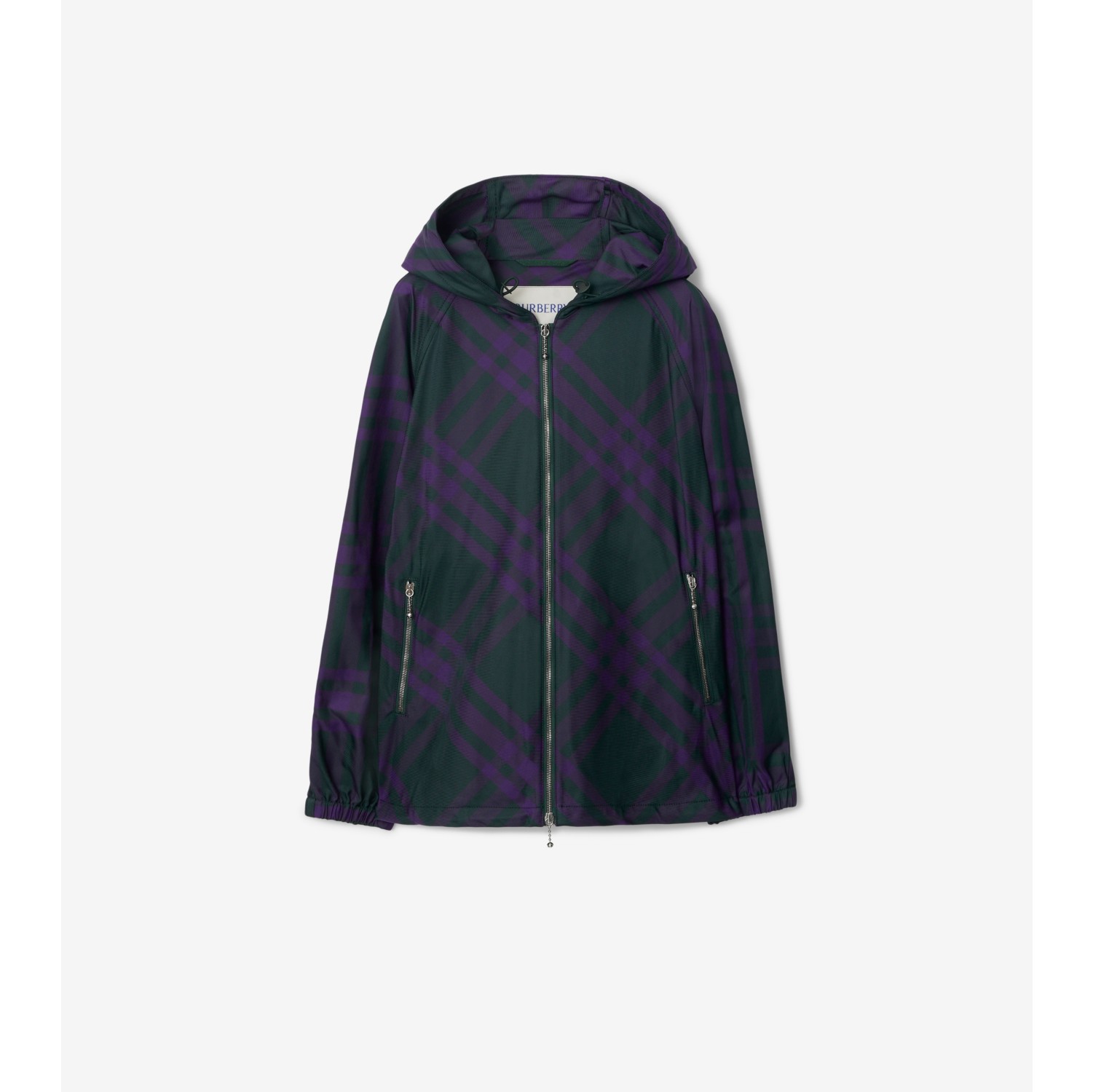 Burberry jacket womens deals purple