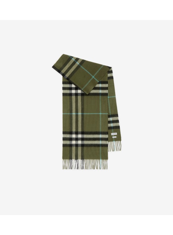 ✨NWT ✨BURBERRY Men/Women Signature Gauze Plaid 100%Cashmere