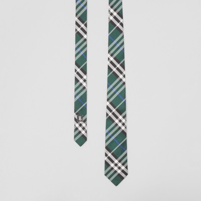 burberry tie green