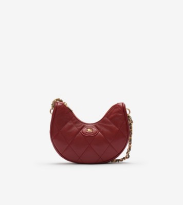 Horseshoe Chain Bag Ruby Leather ®
