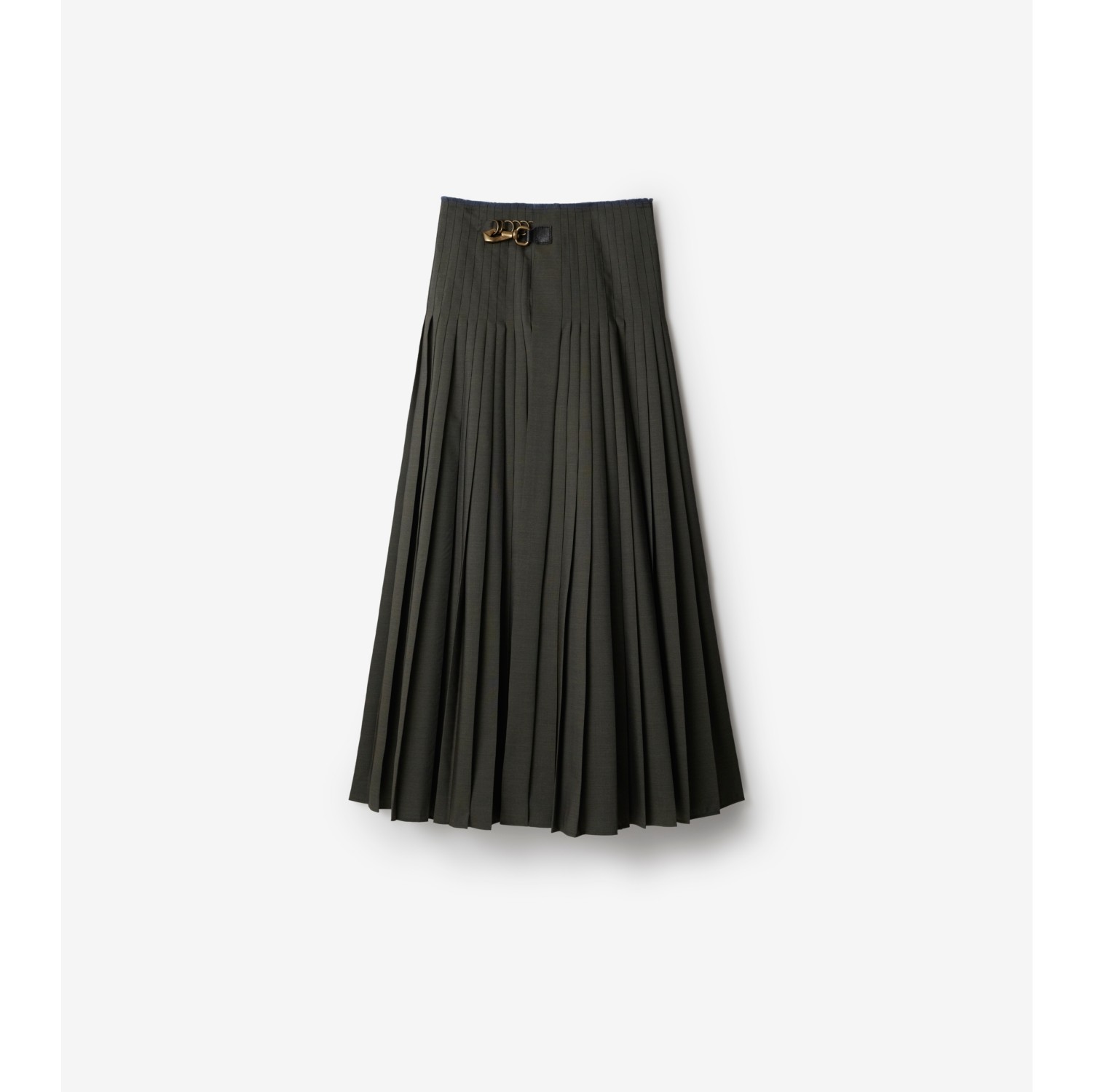 Wool Mohair Maxi Kilt