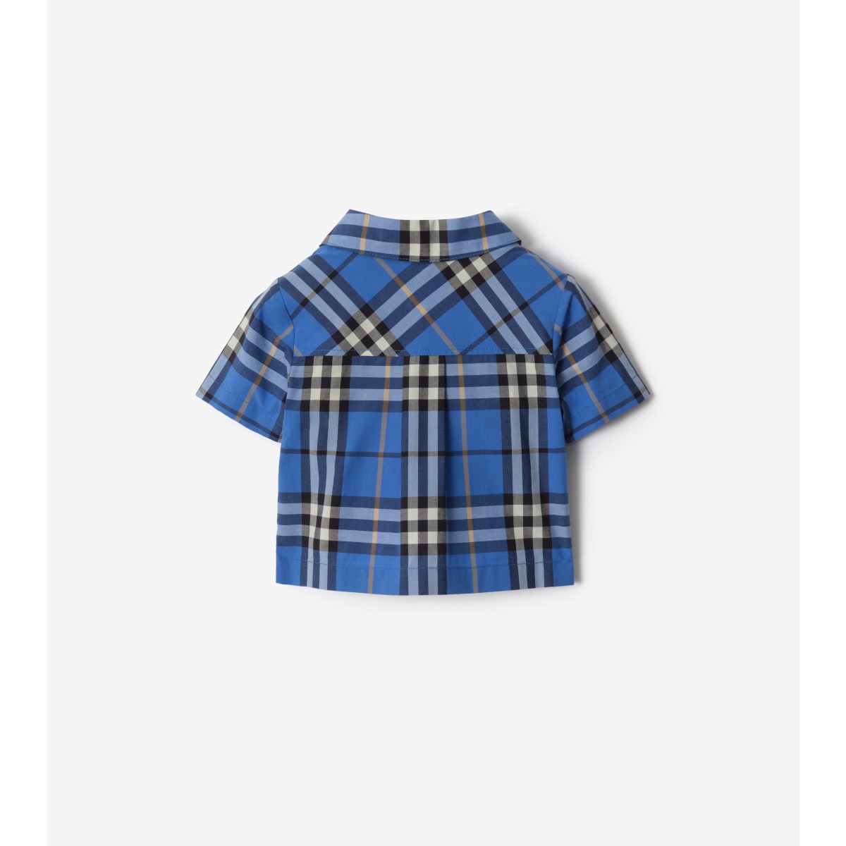  Check Cotton Two-piece Set