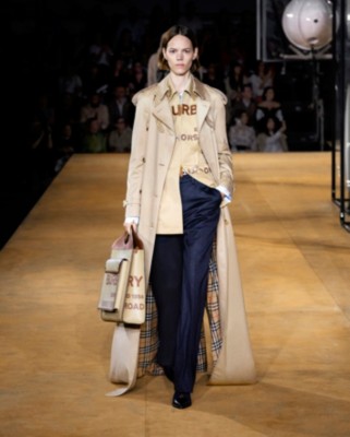burberry trench long