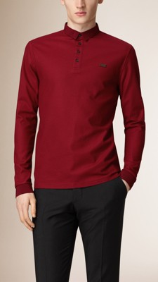 Long Sleeve Polo Shirt