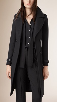 burberry wool trench coat