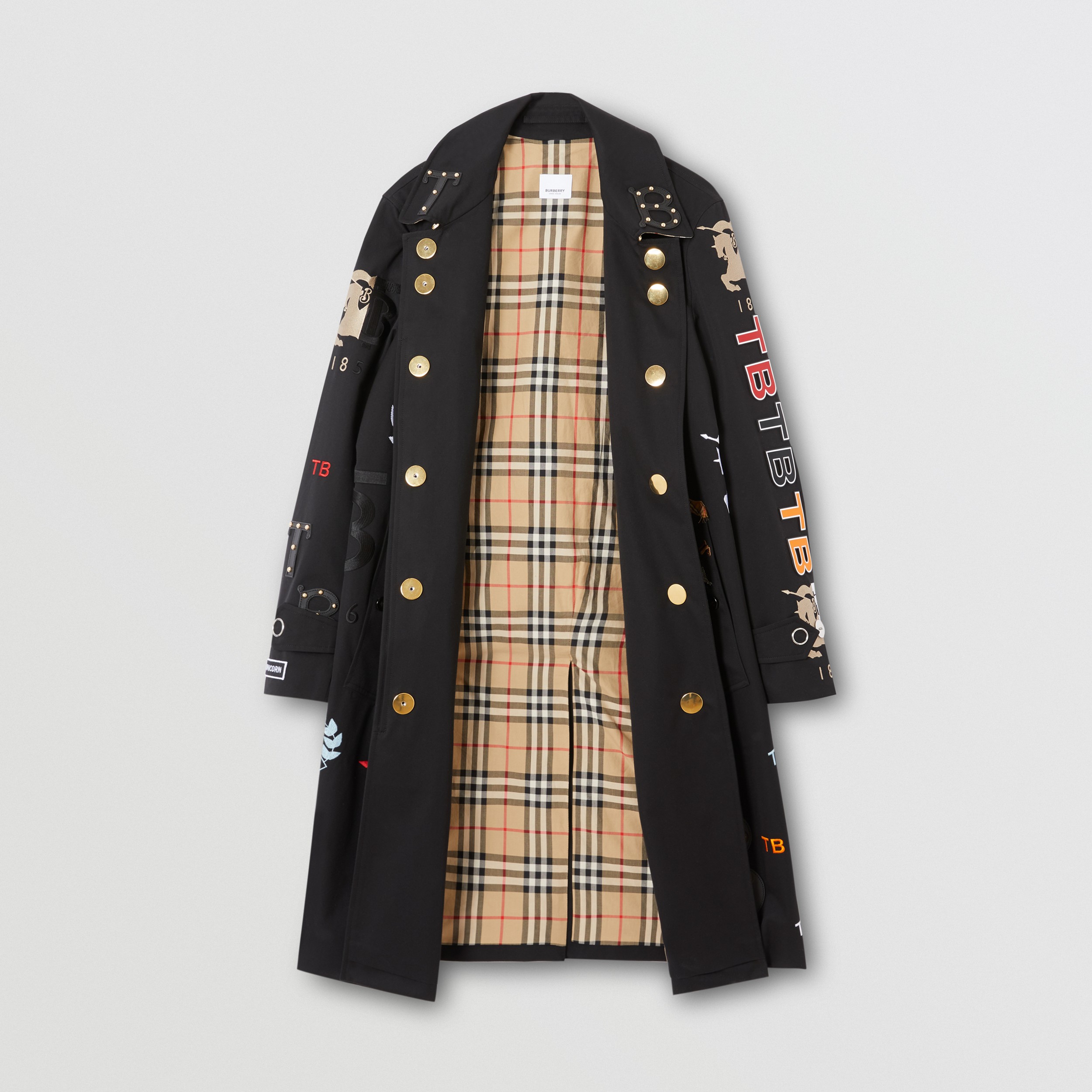 The Pimlico Car Coat in Black - Women | Burberry® Official - 3