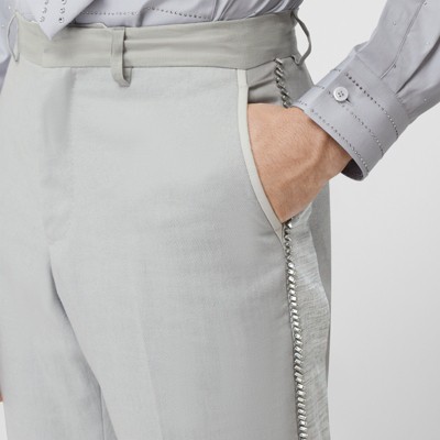 burberry hoodie mens silver