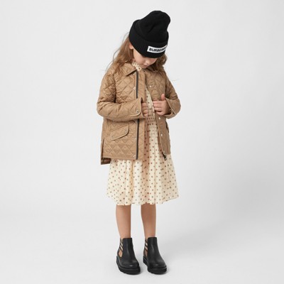 burberry quilted jacket kids