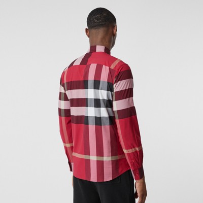 red burberry