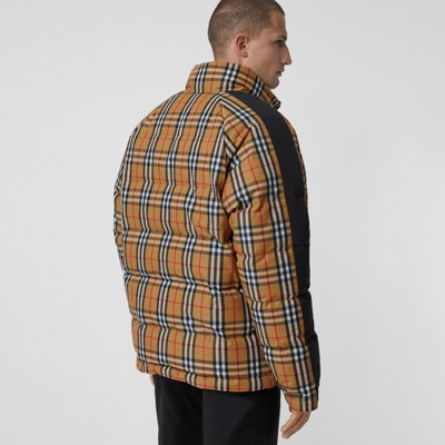 Burberry puffer jacket reversible on sale