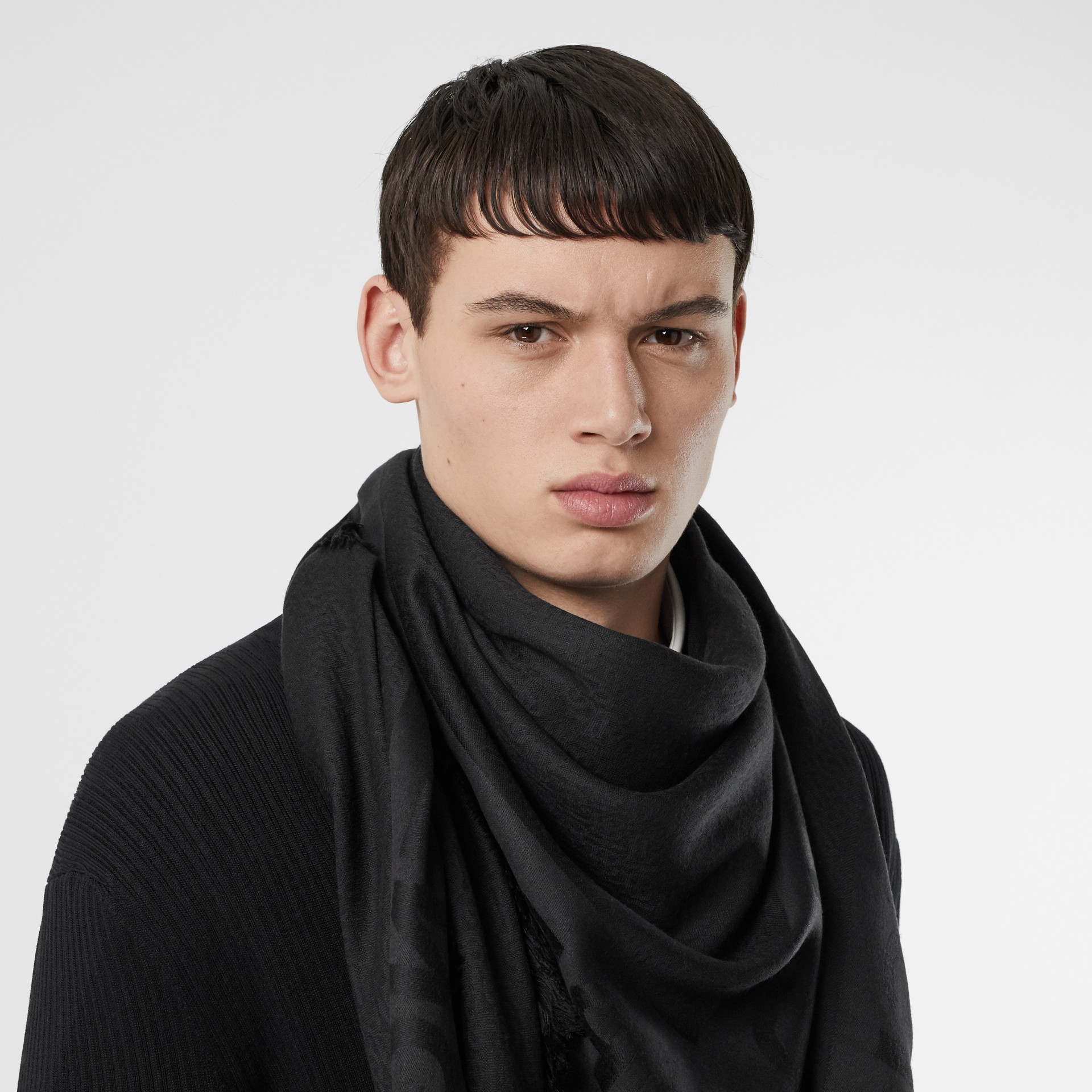 LARGE SQUARE SCARF KISS AND TELL main image 1