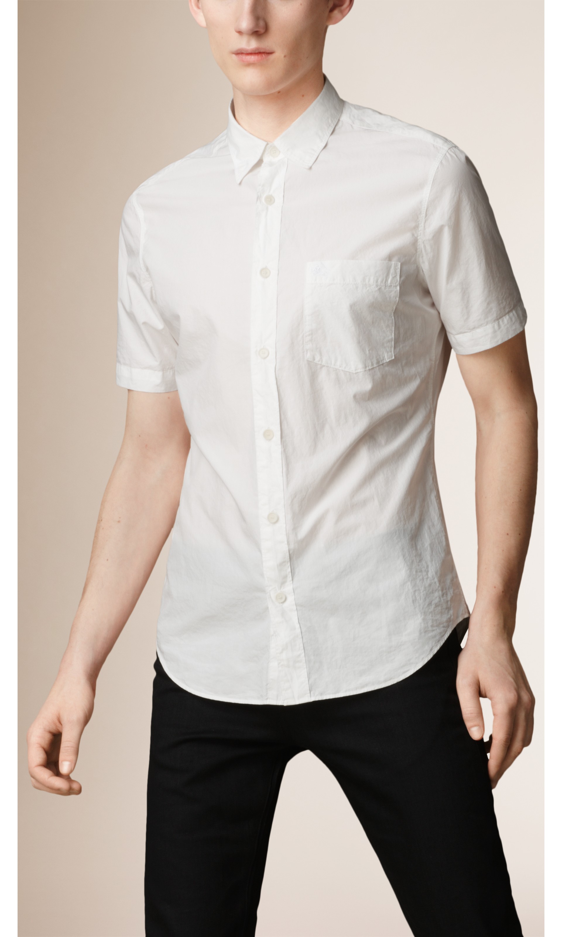 poplin style shirt