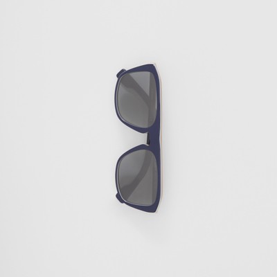 burberry sunglasses blue frame