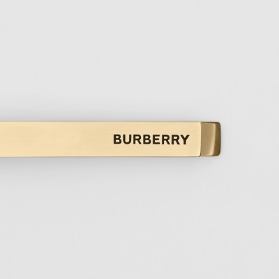 burberry tie gold