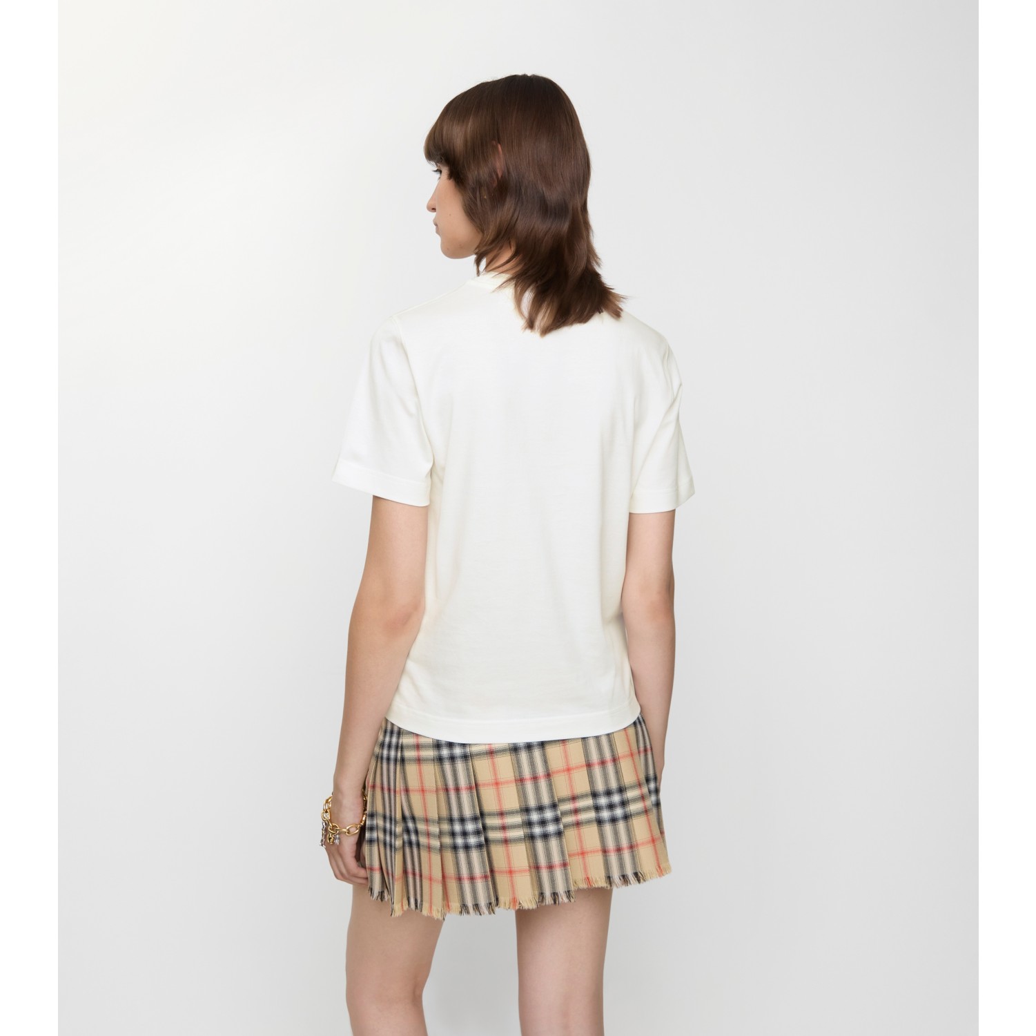 EKD Check Cotton T-shirt