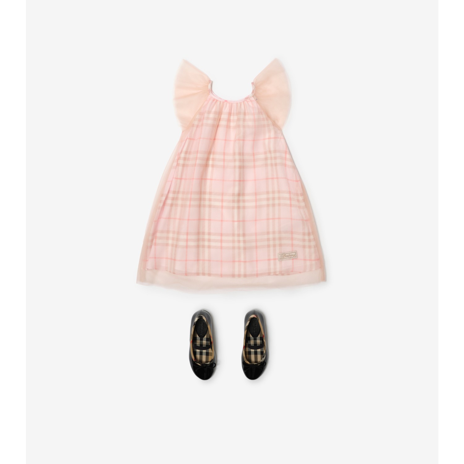Silk Check Dress