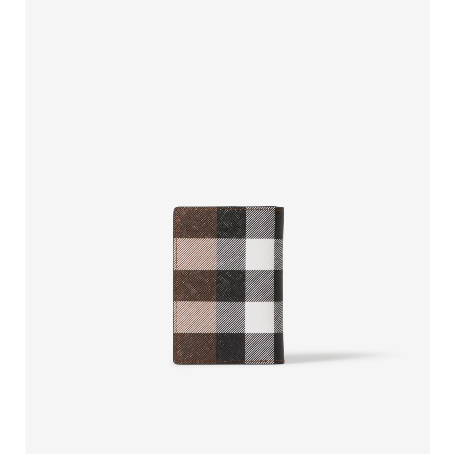 Burberry Check Motif Cardholder in Brown