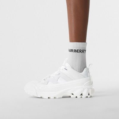 burberry sneakers women white
