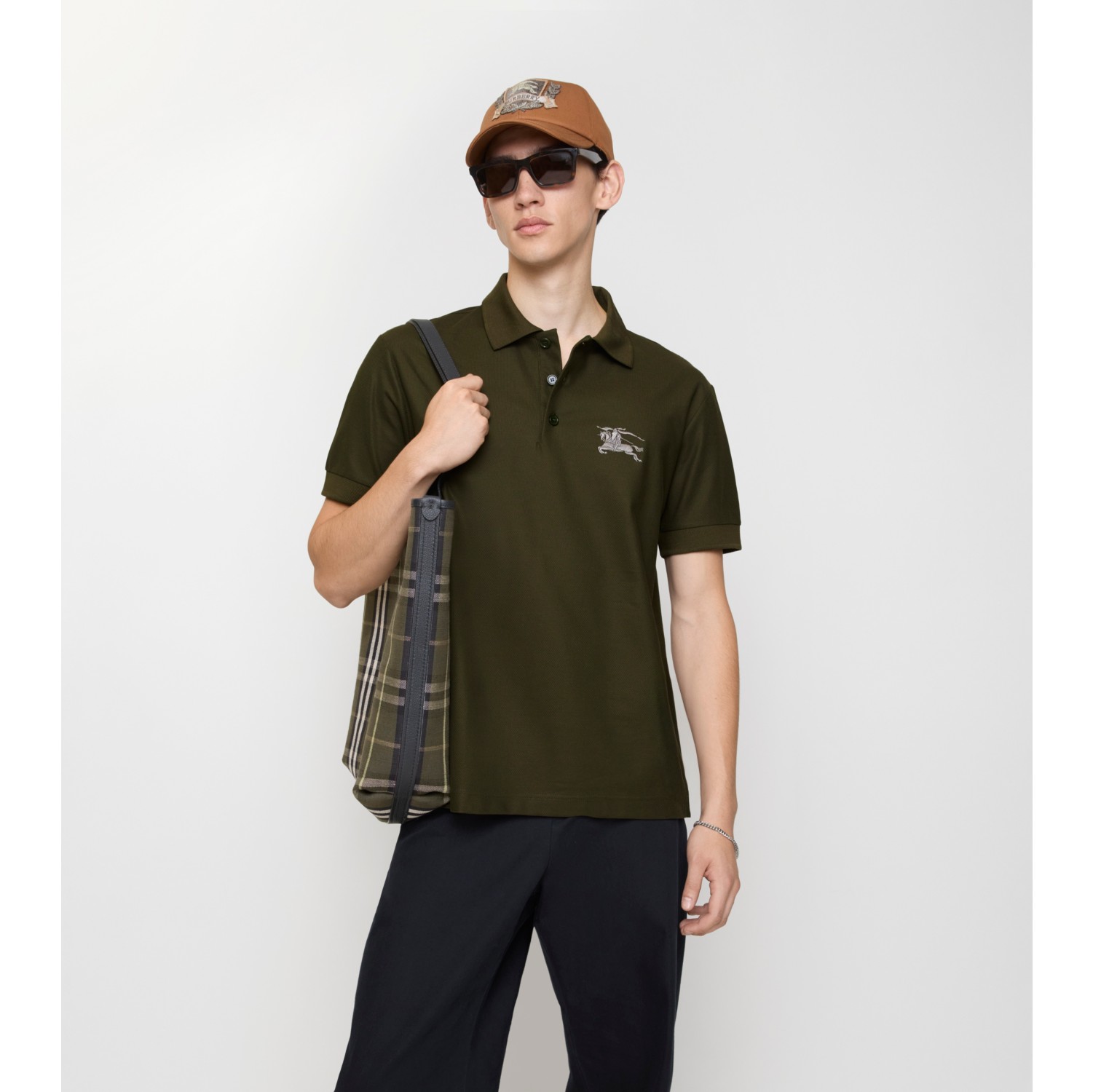 Metallic EKD Cotton Polo Shirt