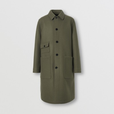 burberry wool long coat